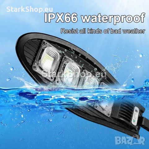  Соларна Лампа Dragon 1600W със стойка и дистанционно, снимка 6 - Други - 39972661