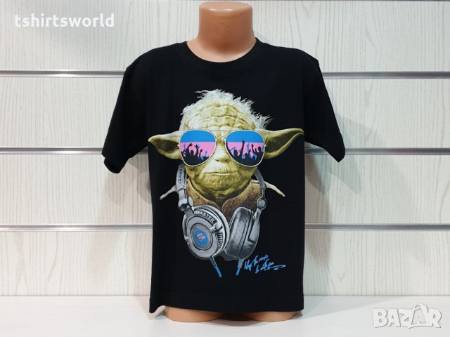 Нова детска тениска с трансферен печат Йода, Междузвездни войни (Star Wars), снимка 2 - Детски тениски и потници - 28443085