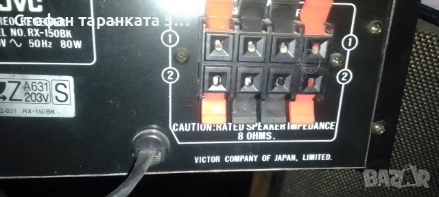 Усилвател със радио тунер JVC , снимка 8 - Ресийвъри, усилватели, смесителни пултове - 53265390