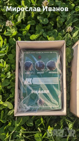 Китарен ефект Милин камък Phaser, снимка 2 - Китари - 48142781