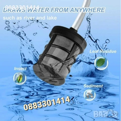 Намаление! Водоструйка с 2 батерии, Акумулаторна , снимка 3 - Други стоки за дома - 50764313