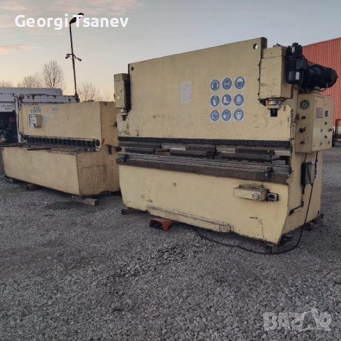 абкант за ламарина и гилотина за ламарина