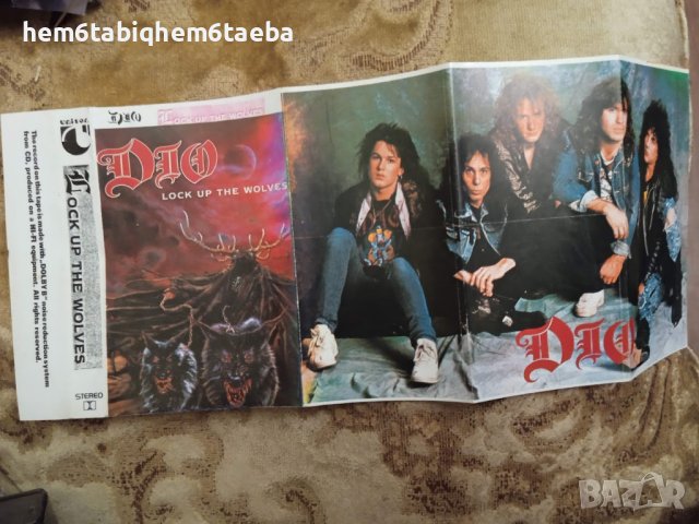 РЯДКА КАСЕТКА - DIO - Lock up the Wolves - UNISON, снимка 1