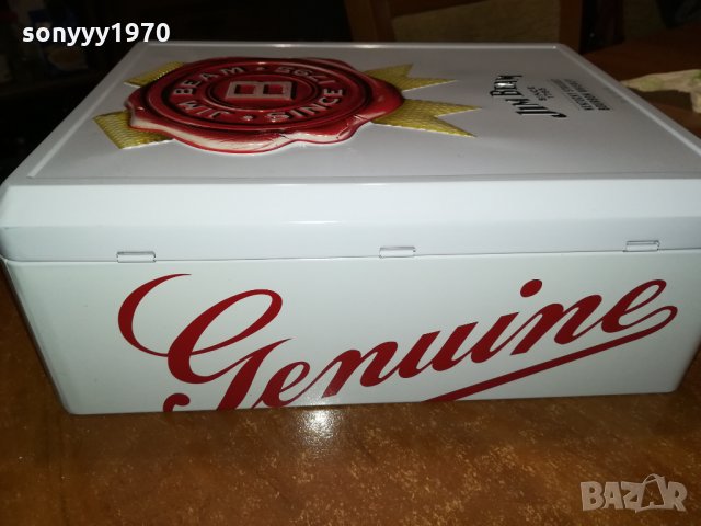 JIM BEAM-МЕТАЛНА КУТИЯ 3011210856, снимка 7 - Колекции - 34973564
