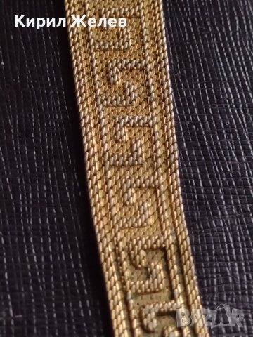 Механичен колекционерски часовник GOLD PLATED позлатен стар рядък 38029, снимка 5 - Антикварни и старинни предмети - 40757177