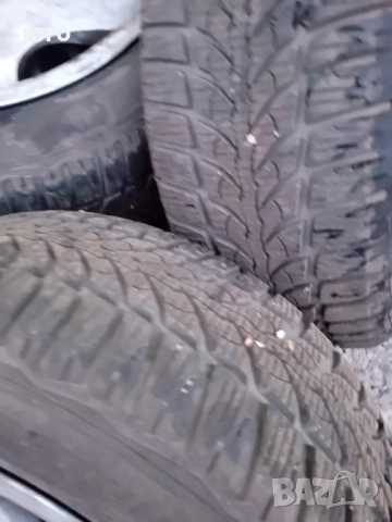 зимни гуми с джанти за 205/55/16 за мерцедес , снимка 6 - Гуми и джанти - 52334396