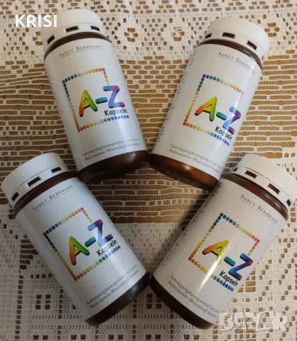 ВИТАМИНИ И МИНЕРАЛИ А-Z,150 капсули -4 броя