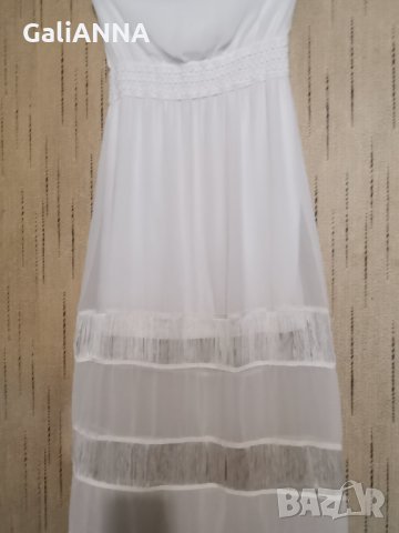 СТРАХОТНА ОРИГИНАЛНА РОКЛЯ МАКСИ РАЗМЕР XL , снимка 7 - Рокли - 33172196