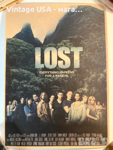 Ретро филмов постер / плакат - Изгубени / Lost
