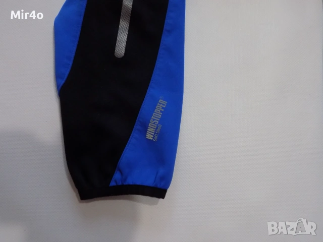 термо вело горнище gore bike wear windstopper softshell яке екип шосейно колоездене мъжко оригинал L, снимка 7 - Спортни дрехи, екипи - 44168288