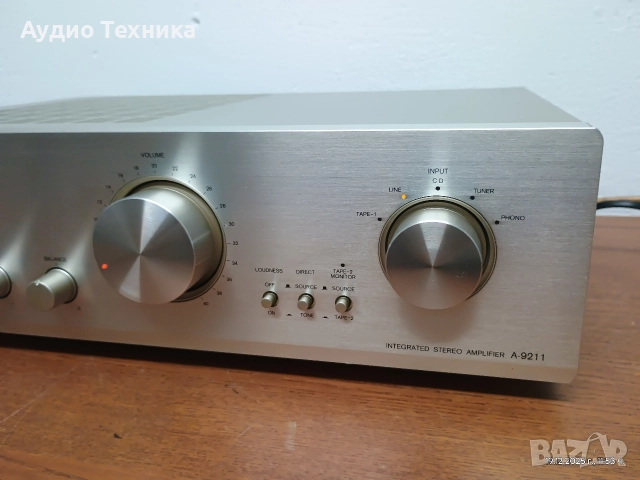 Стерео усилвател ONKYO A-9211. Перфектен. Супер звук! Изпращам видео. , снимка 6 - Ресийвъри, усилватели, смесителни пултове - 52856231