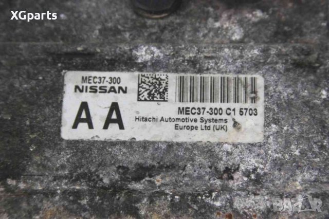  Компютър двигател за Nissan Micra K12 1.2i 80 к.с. (2003-2010) MEC37-300, снимка 2 - Части - 43941986