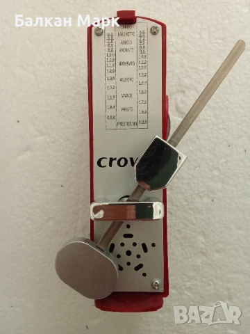 🕰️ Механичен метроном Crown JX‑V – нов,