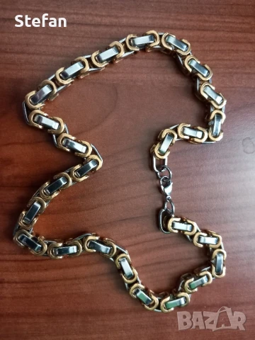 Ланец от медицинска стомана, снимка 2 - Колиета, медальони, синджири - 38639670