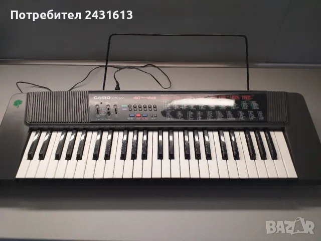 СИНТЕЗАТОР CASIO СТК 200 ⁸4октави , снимка 8 - Синтезатори - 48593024