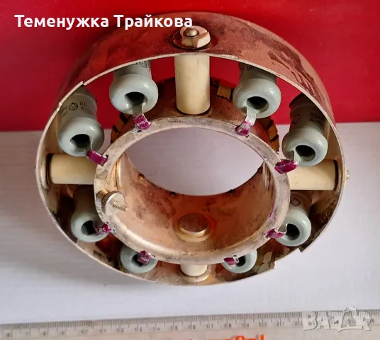 Панел за управляваща решетка на радиолампа ГУ-5Б, снимка 2 - Друга електроника - 49209592