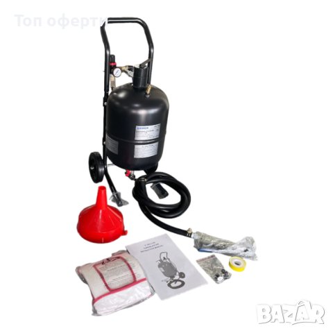 Пневматична пясъкоструйка тип балон 19л HAWEK , HW-1046, снимка 3 - Други инструменти - 43353249