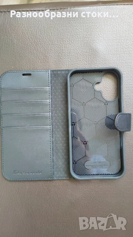 Кейс-портфейл от марката TUCCH за iPhone 16 (6.1 инча), снимка 2 - Калъфи, кейсове - 51558593