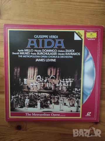 AIDA опера от Верди Лазерен диск. 