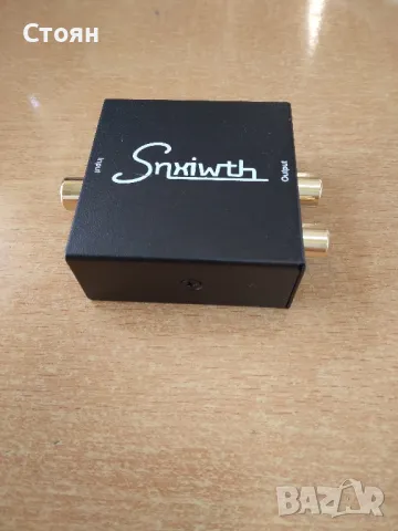 Оптичен цифров към аналогов аудио конвертор