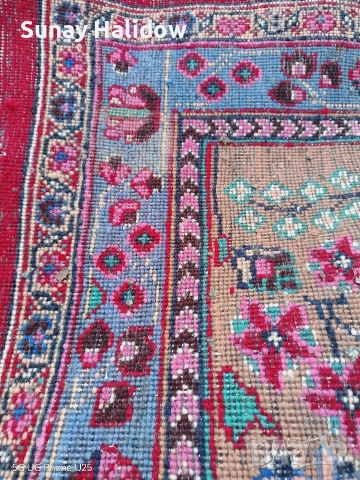 Ръчно тъкан Ирански килим, снимка 11 - Килими - 52938899