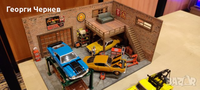 Диорама на сервиз в мащаб 1/64