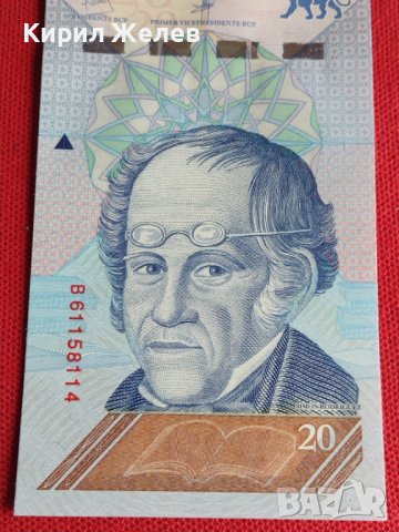 Банкнота Венецуела изключително красива перфектно състояние за колекционери - 27405, снимка 2 - Нумизматика и бонистика - 36691466