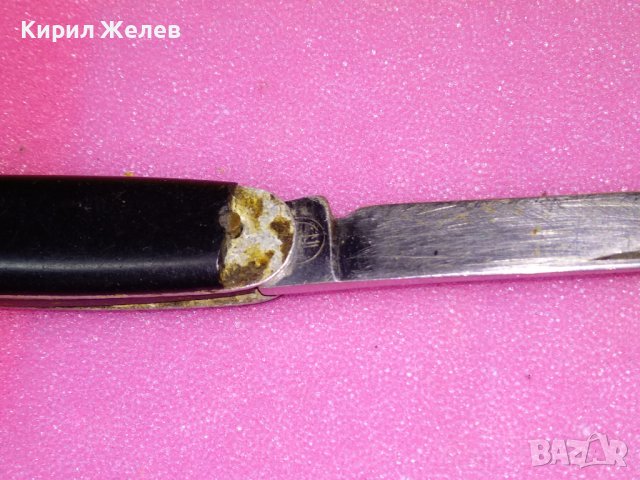 СТАРО РЯДКО НЕМСКО КОЛЕКЦИОНЕРСКО ДЖОБНО НОЖЧЕ ROSTFREI 23815, снимка 10 - Колекции - 44035086