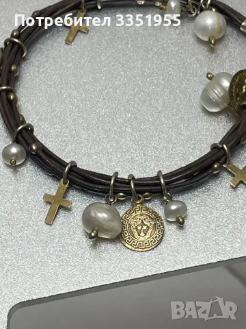 Сребърна Луксозна Гривна Италия, снимка 3 - Гривни - 49279298