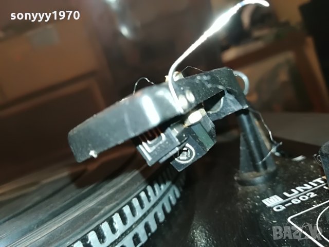 unitra g-602 hi-fi/респром гес602 1207212128, снимка 11 - Грамофони - 33501251
