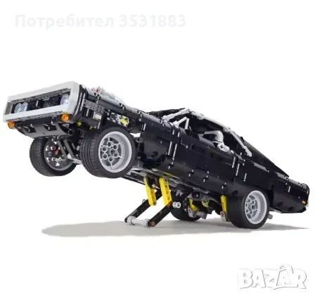 Lego technic Dodge Charger Fast and Furious, снимка 3 - Конструктори - 49119360