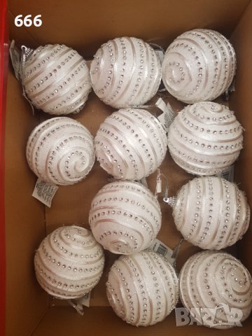 Коледни топки, снимка 14 - Декорация за дома - 43043368