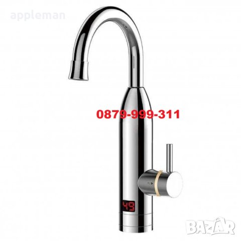 Лукс модел 2024 НАГРЕВАТЕЛ ЗА ВОДА за плот или мивка -Монтаж отдолу