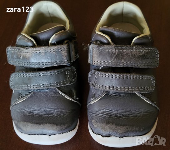 кожени обувки Clarks, 18,5ти номер, снимка 2 - Бебешки обувки - 40404848