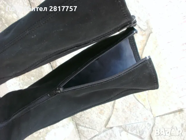 Дамски ботуши високи на ток - елегантни !, снимка 7 - Дамски ботуши - 48339025