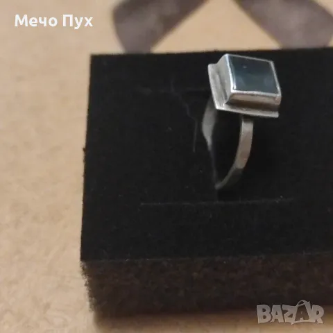 Сребърен пръстен (263), снимка 2 - Пръстени - 48838156
