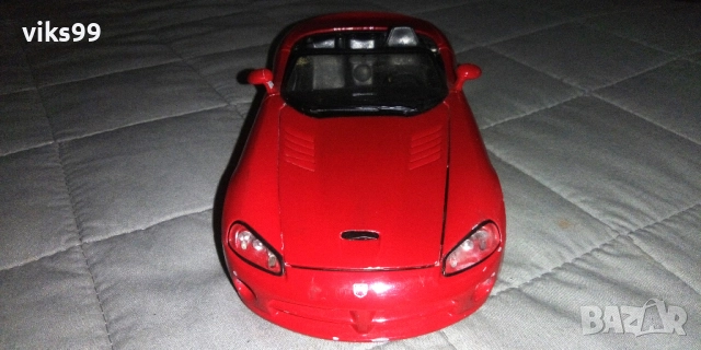 Dodge Viper SRT-10 Maisto - Мащаб 1:24 , снимка 8 - Колекции - 51551490