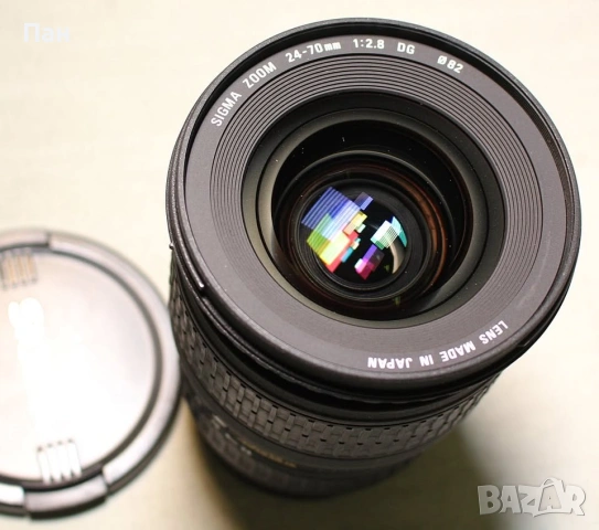 Обектив Sigma AF 24-70 F2.8 за Canon, снимка 2 - Обективи и филтри - 53576582