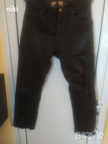 Кожени мото панталон , снимка 3 - Панталони - 36536294