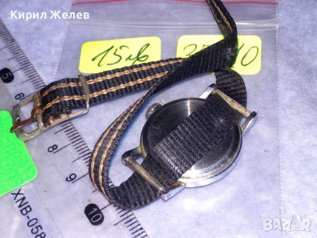 ЗАРЯ 21 КАМЪКА СДЕЛАНО в СССР Стар РУСКИ РЯДЪК МЕХАНИЧЕН ДАМСКИ ЧАСОВНИК с КАИШКА РИМСКИ ЦИФРИ 35310, снимка 3 - Антикварни и старинни предмети - 39887513