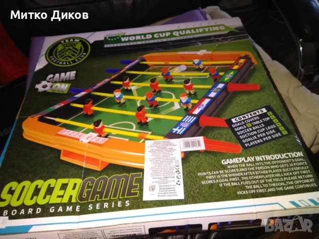 Интерактивна игра нова Джага, 43x6.5x42 см детски футболен двубой нов настолен, снимка 2 - Други - 52788722