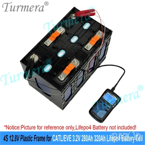 Рамка за 12V батерия за CATL EVE 280Ah 304Ah 320Ah Lifepo4 клетки, снимка 10 - Друга електроника - 53009436