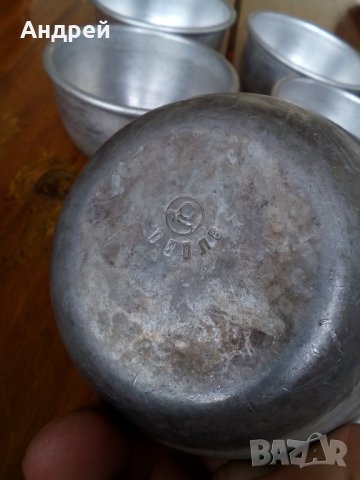 Стари алуминиеви купи за крем карамел #2, снимка 6 - Антикварни и старинни предмети - 27399282