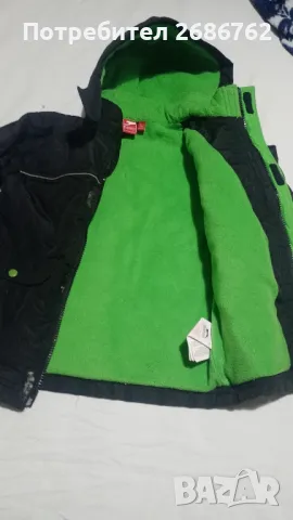 Детско шушлеково яке Slazinger 98-104см., снимка 2 - Детски якета и елеци - 47900958