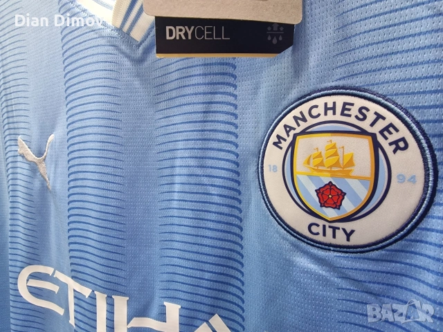 Манчестър Сити 23-24 S, M, L, XL домакинска stadium , снимка 3 - Футбол - 49178332