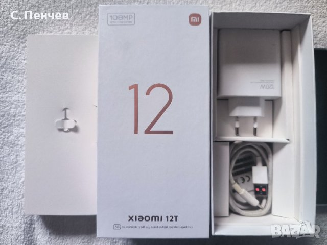 Xiaomi 12T black 8gb/128gb, снимка 3 - Xiaomi - 43884903