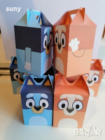 Кутийка за лакомства Блуи и Бинго, снимка 3 - Други - 43111602
