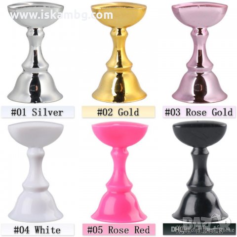 КОД 3180 - Поставка с магнит за изкуствени нокти - 5броя, снимка 5 - Продукти за маникюр - 33427825