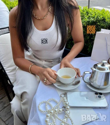 дамски комплект дънки и потник loewe, снимка 8 - Комплекти - 51428220