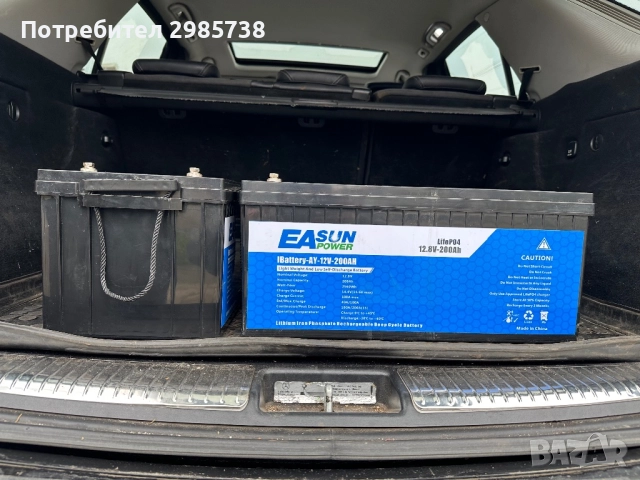 Продавам батерии за кемпер/каравана, снимка 3 - Батерии, зарядни - 52677576